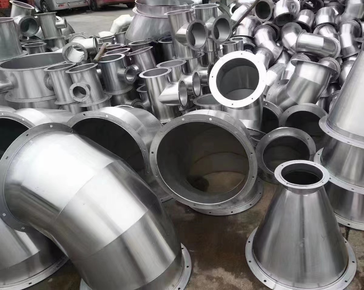 Suzhou stainless steel welded air pipe